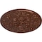 Ekena Millwork Baile Ceiling Medallion (Fits Canopies up to 6"), Hand-Painted Copper Penny, 31 1/4"OD x 2 1/4"P CM31BACPS - alternate 4
